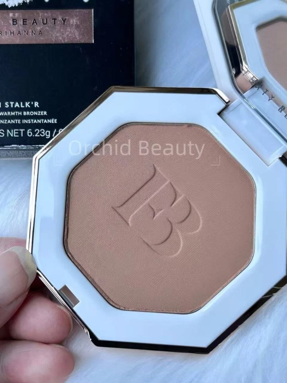 New Fenty Beauty Sun Stalk'R Instant Warmth Bronzer~02 Shady Biz~Full size